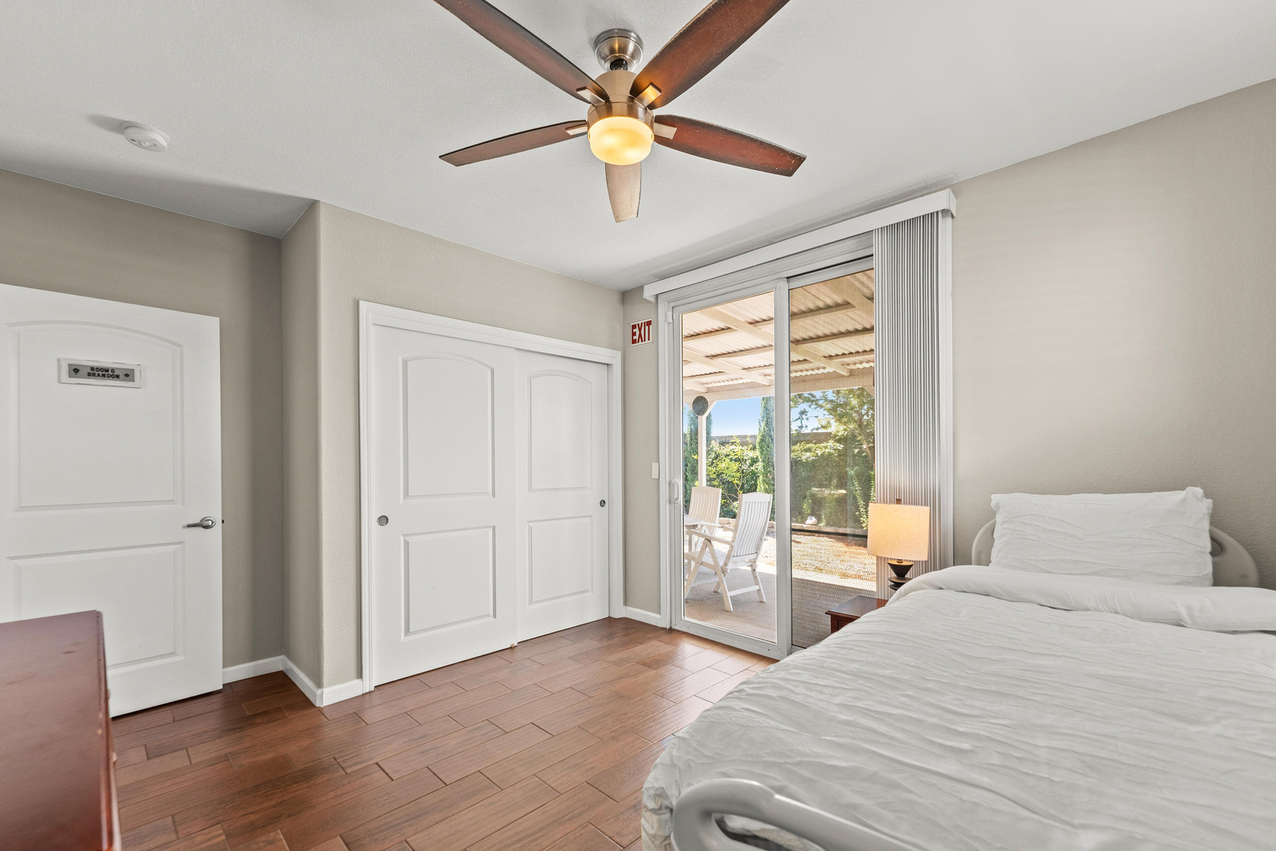 A private resident room at Millport Villas