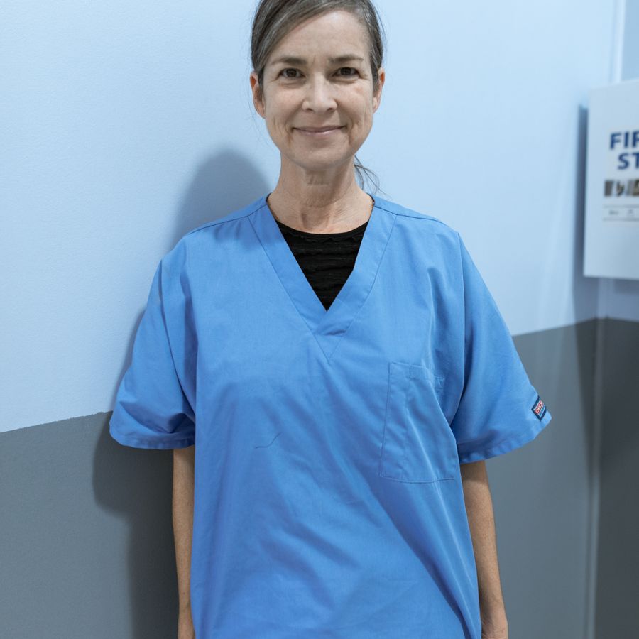 Illustrative photo: lead caregiver